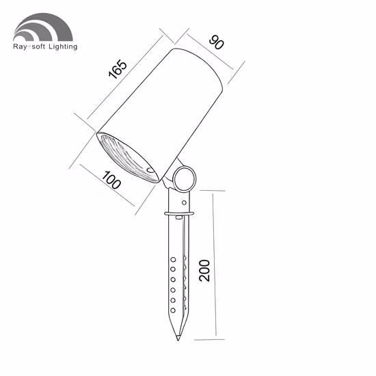 15 W IP65 wasserdichter Villa-Swimmingpool, Brunnen-Spotlicht