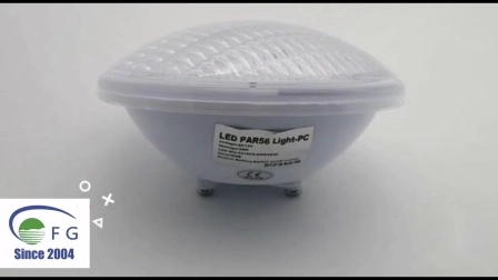 RGB PAR 56 Piscina 12V IP68 LED-Poollampe (PC/Glas/316SS)