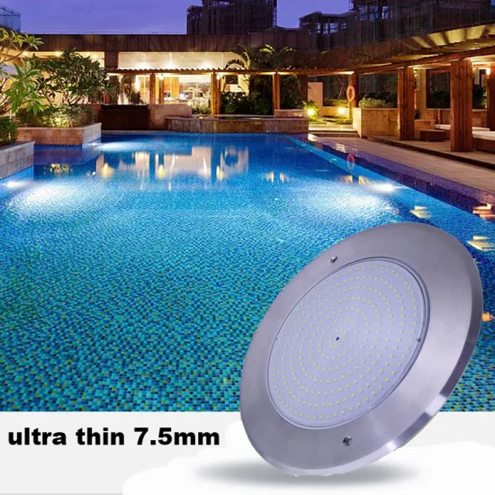 Austauschbare Unterwasser-12-V-RGB-PAR56-Poolleuchte, IP68-6W-PAR-56-LED-Schwimmbadleuchte