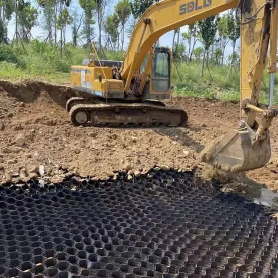 Kunststoff HDPE Geocelda Geocell Cellular Confinement System Erosionsschutz für Bau- und Hangschutz