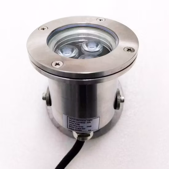 Epistar Chip 3W IP68 RGB Unterwasser-Spot-LED-Schwimmbadleuchte für Springbrunnen