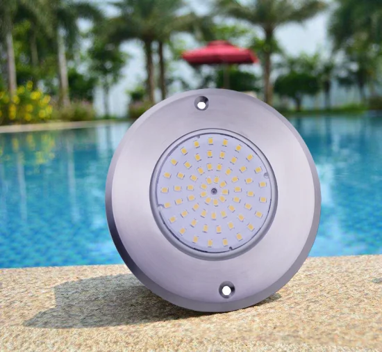 LED-Schwimmbad-SPA, kühles weißes Licht unter Wasser, 12 V, 12 W, wasserdicht, IP68-LED-Pool-Einbauleuchte