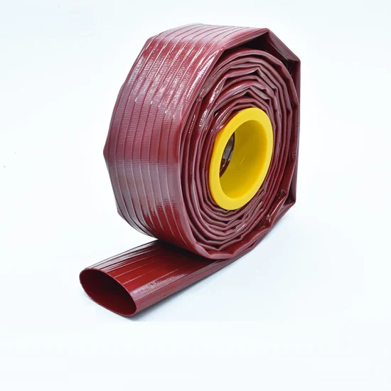 Hochdruckschlauch Roter Hochdruck-PVC-Schlauch für den Brandschutz